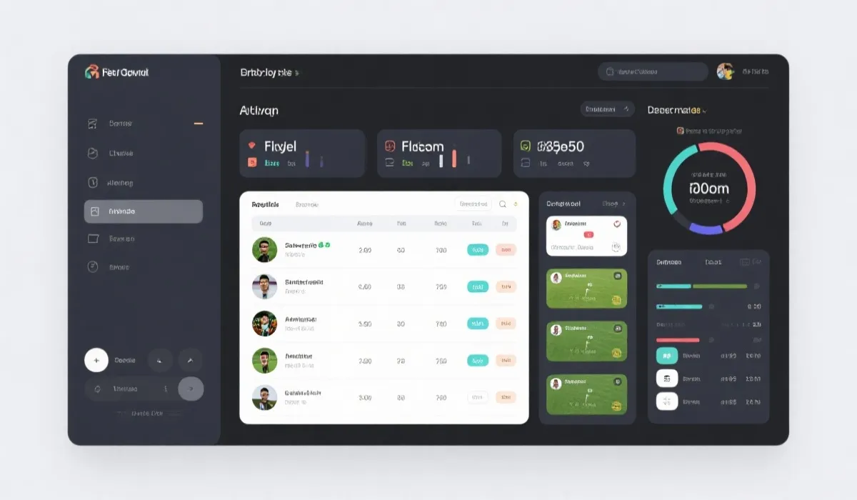 赛程与数据看板示意